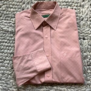 Carven pink button down dress shirt - EUC